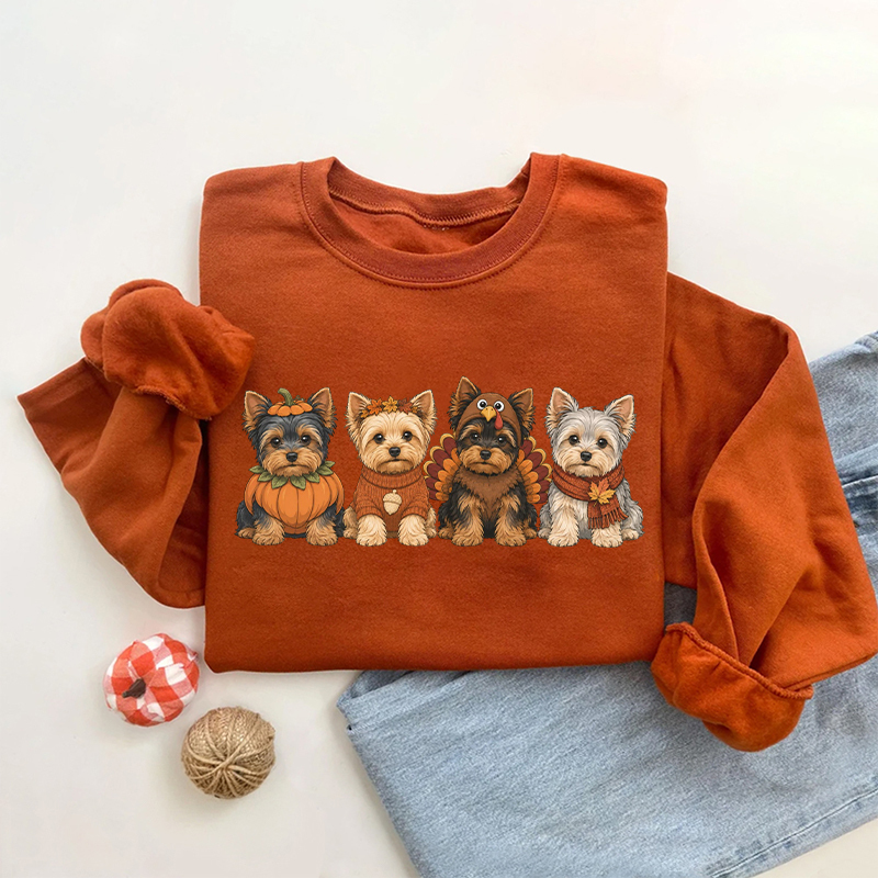 Cute Yorkie Dog Sweatshirt