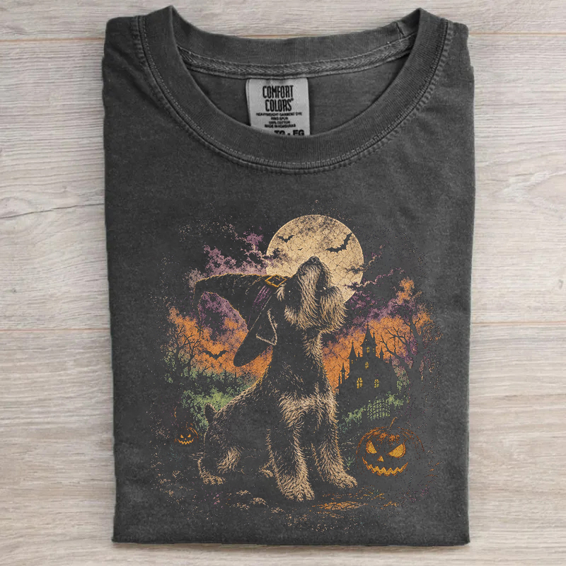 Schnauzer Halloween T-shirt
