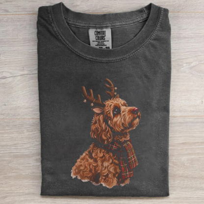 Cute Christmas Dog T-shirt