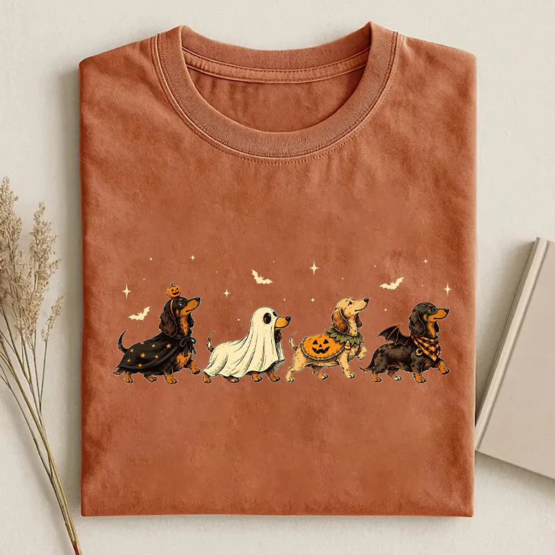 Cute Halloween Dachshund T-shirt
