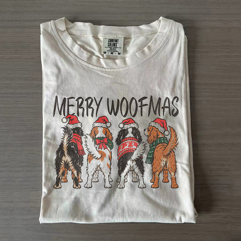Merry Woofmas T-shirt