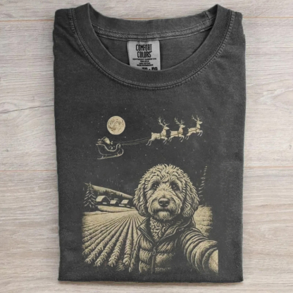 Christmas Goldendoodle T-shirt