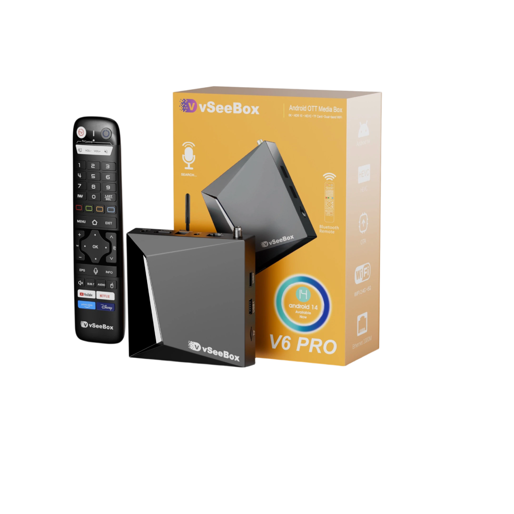 vSeeBox V6 PRO (Latest Model!)