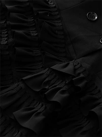 Robe moulante noire à revers et ceinture pour femme