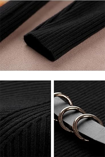 Robe en maille extensible pour femme