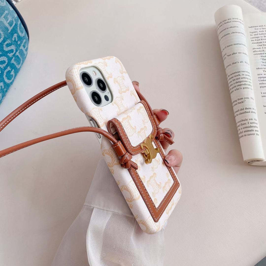 white-celine-iphone-case-with-card-holder-lh240109-3040