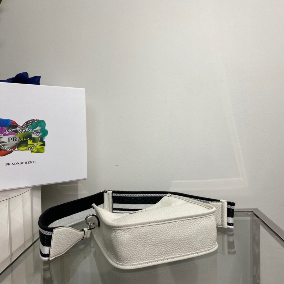 Pra Mini Shoulder Bag White For Women, Women's Bags 7.9in/20cm