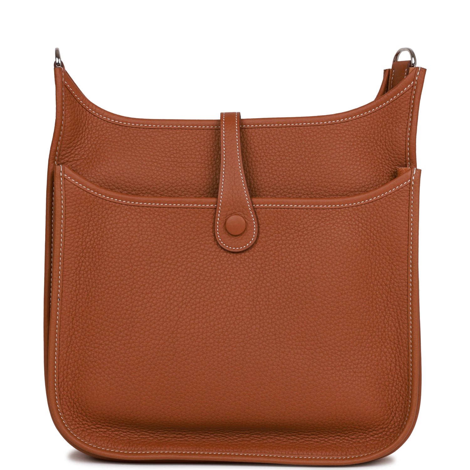 H Evelyne III PM Clemence silver Hardware