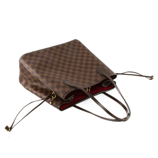 L-bag N51105 Neverfull MM Shoulder Bag Damier Ebene Canvas