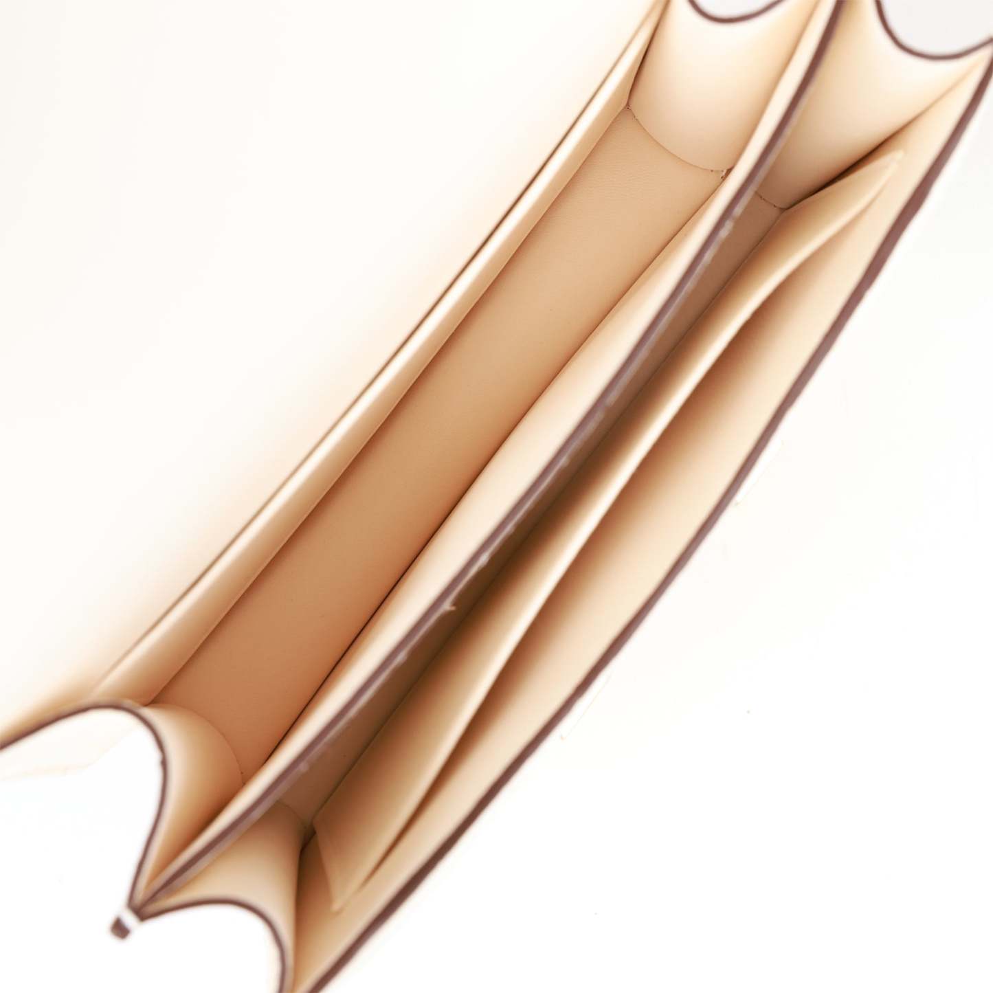 H Constance 18 Nata Ostrich Gold Hardware