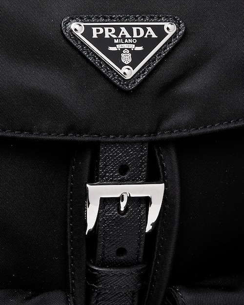 PP Small Re-Nylon backpack - Black