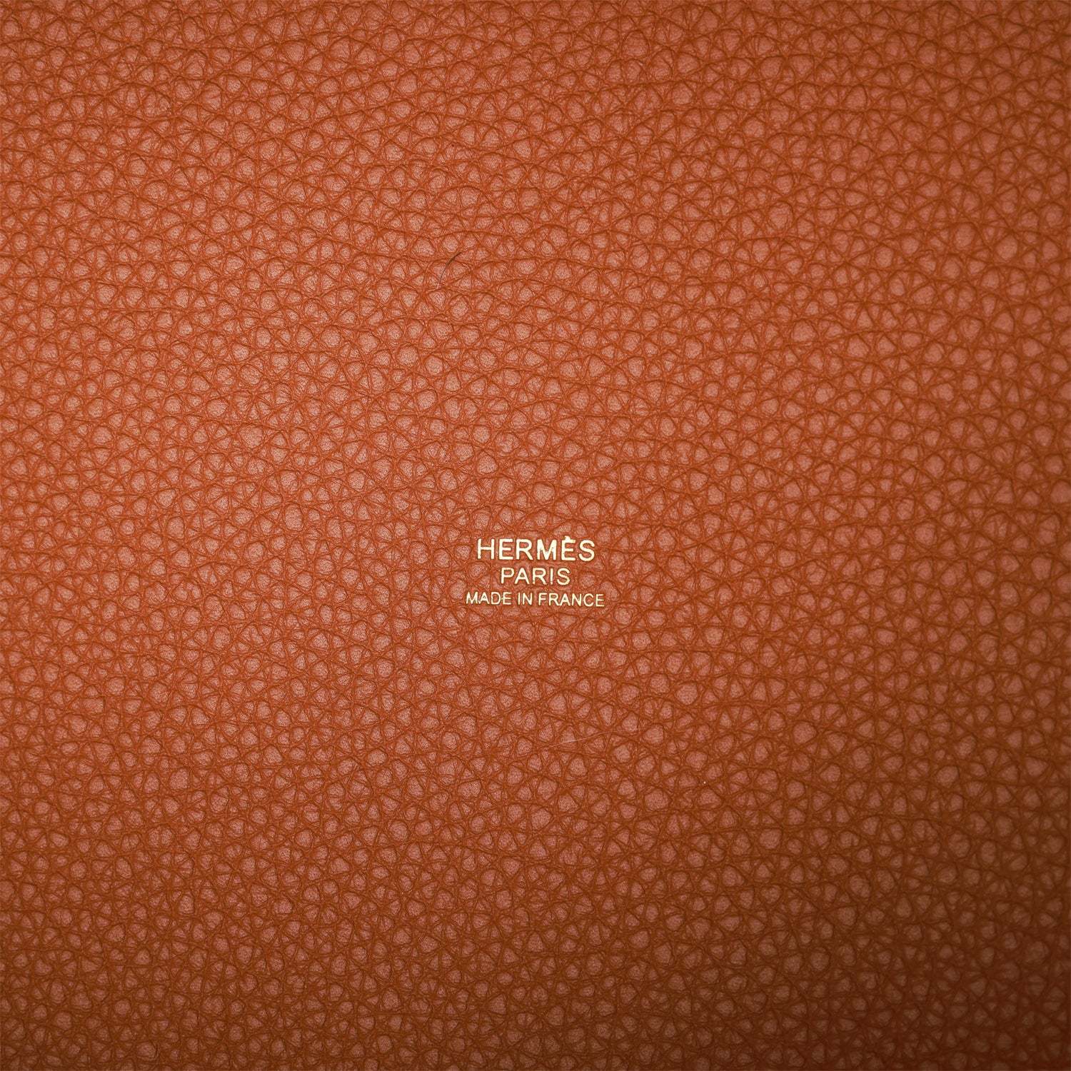 H Picotin Lock 22 Gold Clemence Gold Hardware