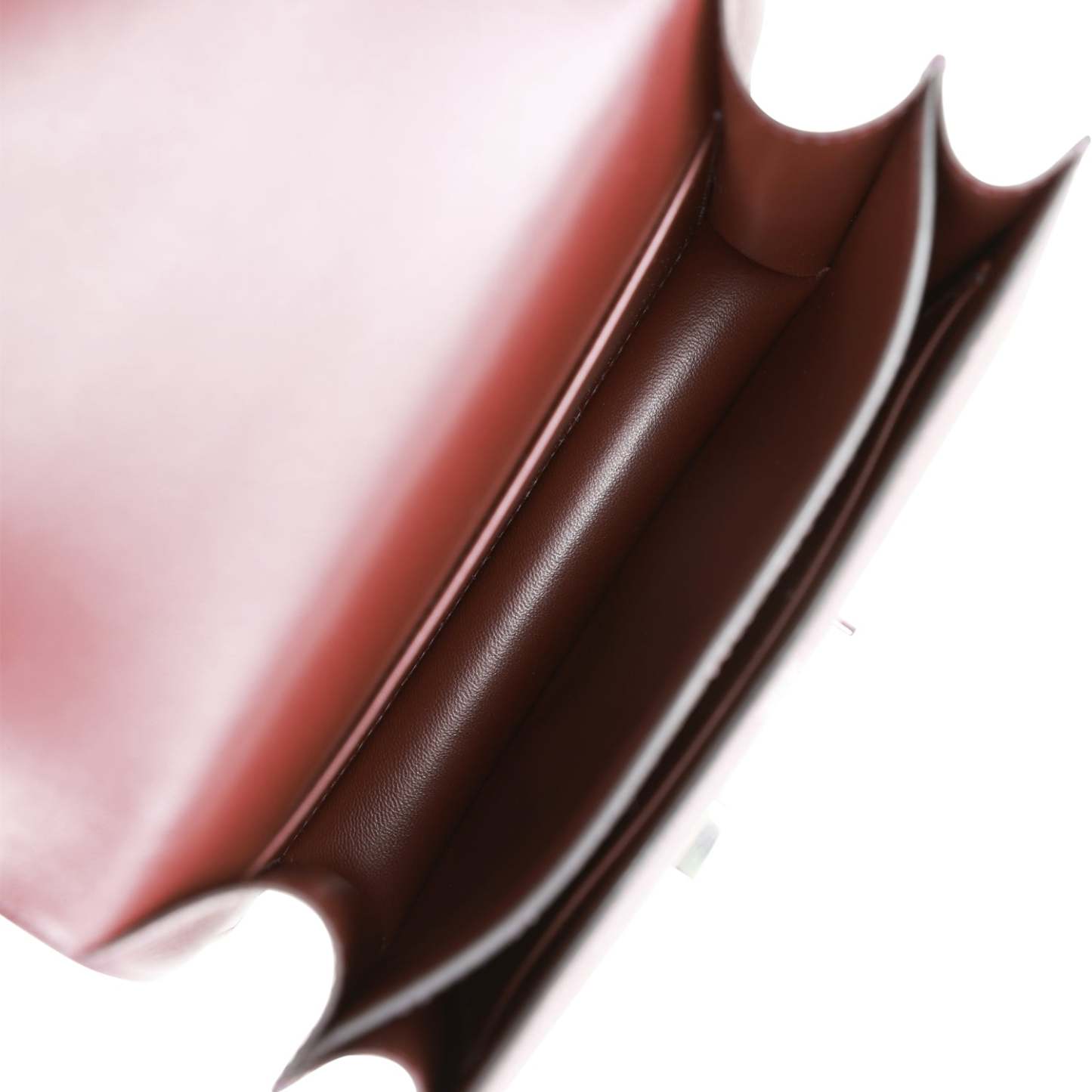 H Constance 18 Rouge Sellier Epsom Palladium Hardware