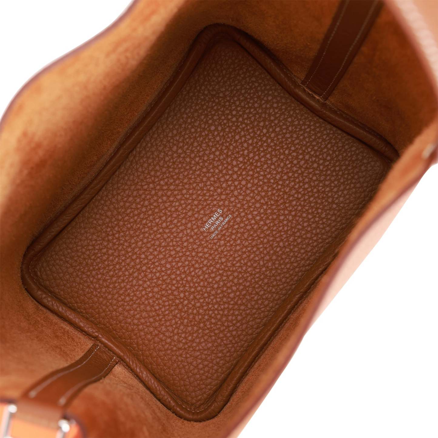 H Eclat Picotin Lock 18 Gold Clemence Palladium Hardware