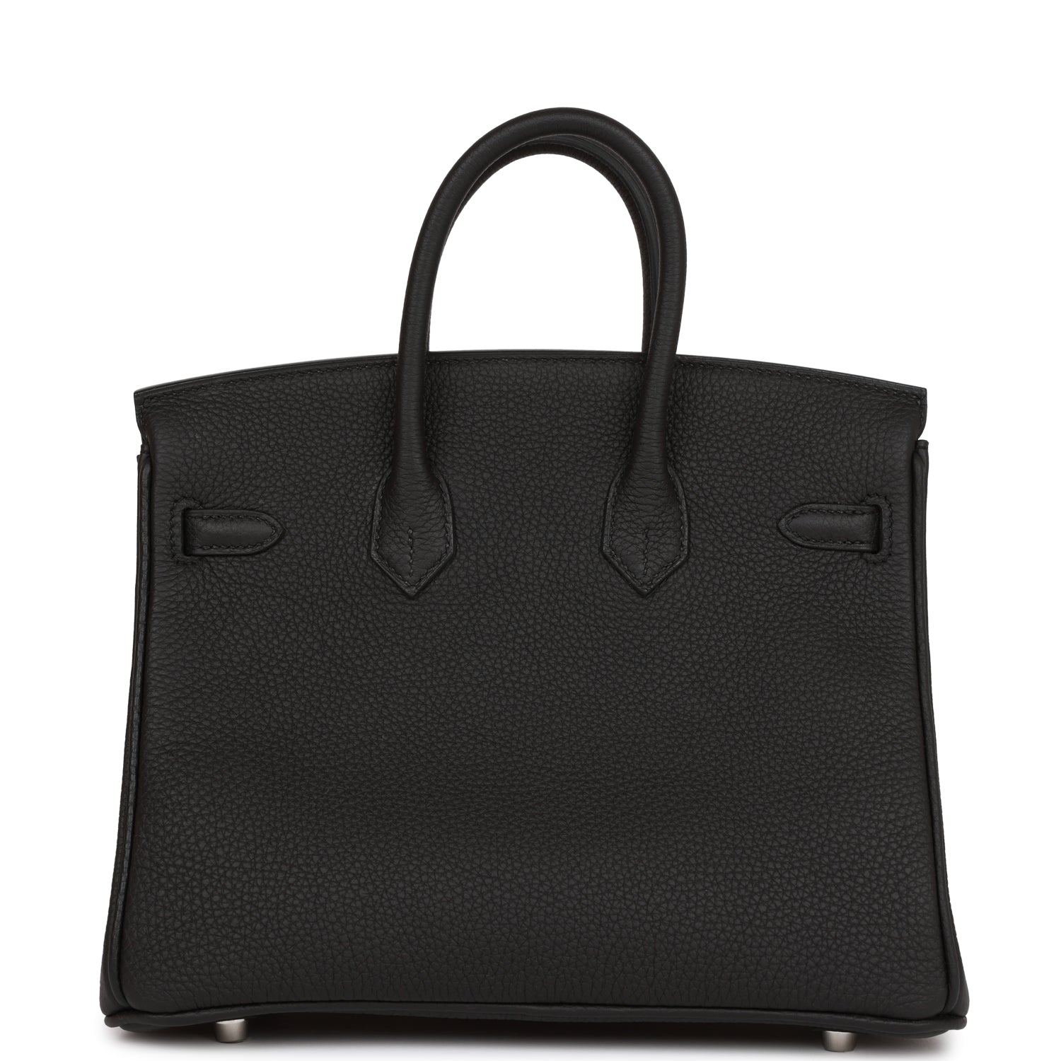 H Birkin 25 Black Togo Palladium Hardware