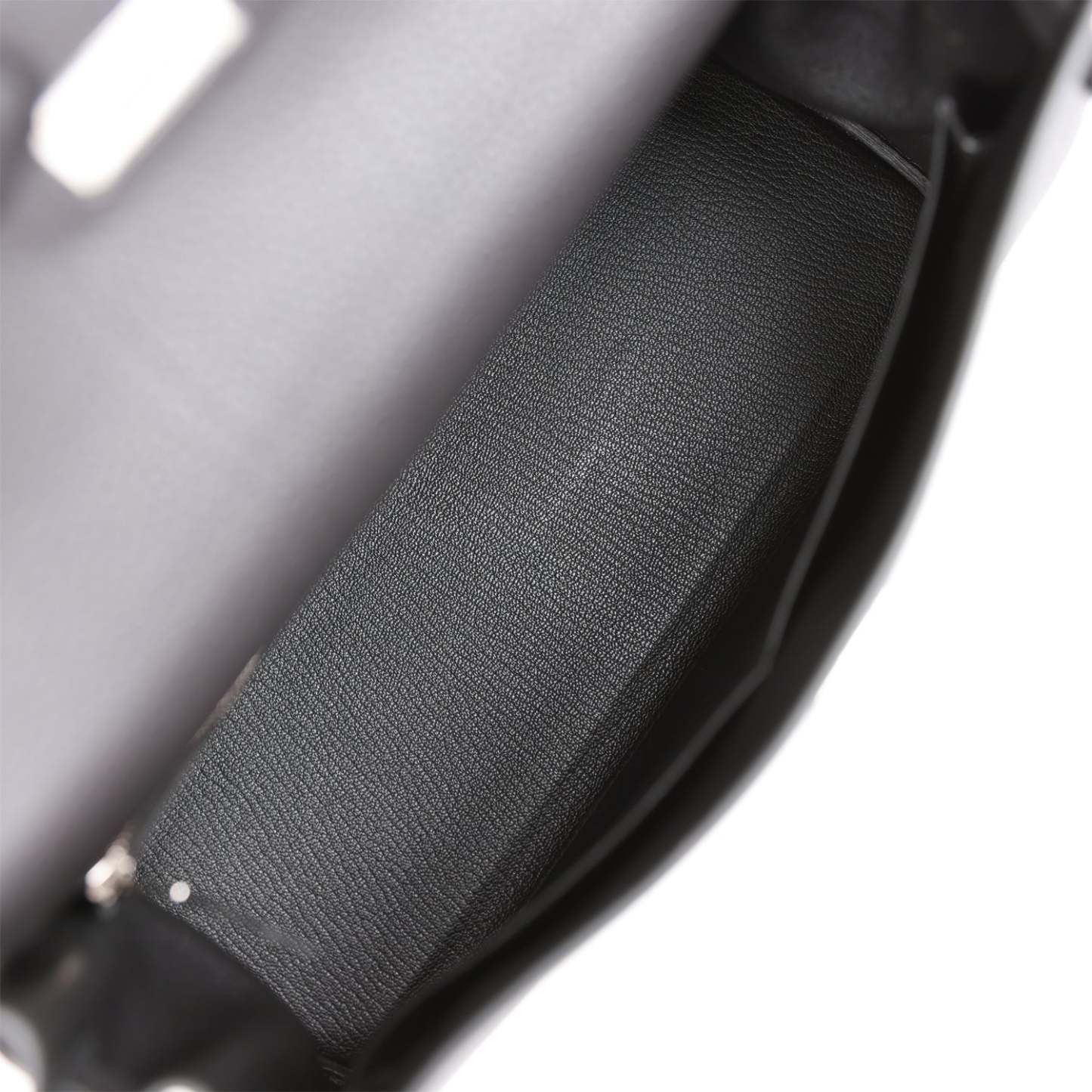 H Kelly Retourne 32cm Black Togo Palladium Hardware