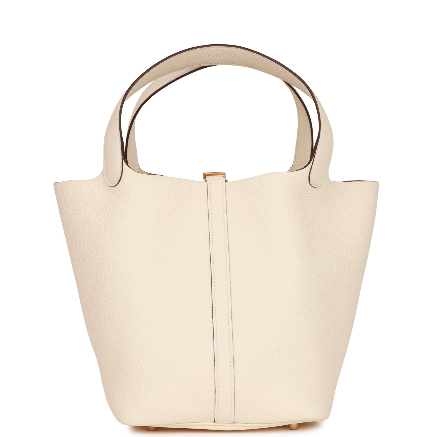 H Picotin Lock 22 Nata Clemence Gold Hardware