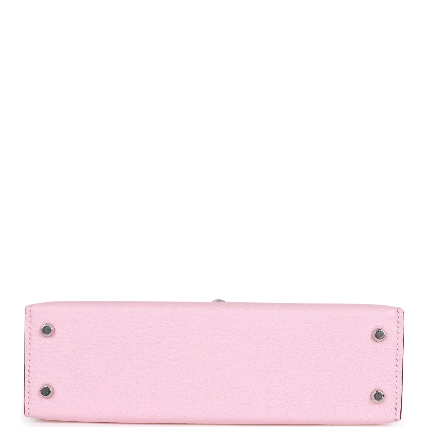 H Kelly Sellier 20 Rose Sakura Chevre Palladium Hardware