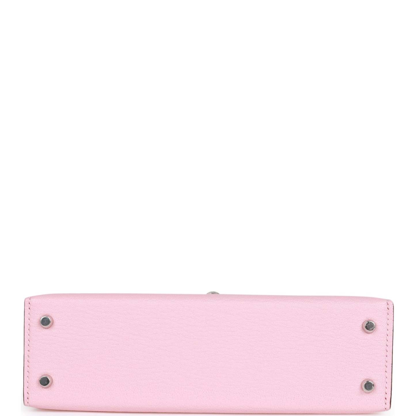 H Kelly Sellier 20 Rose Sakura Chevre Palladium Hardware