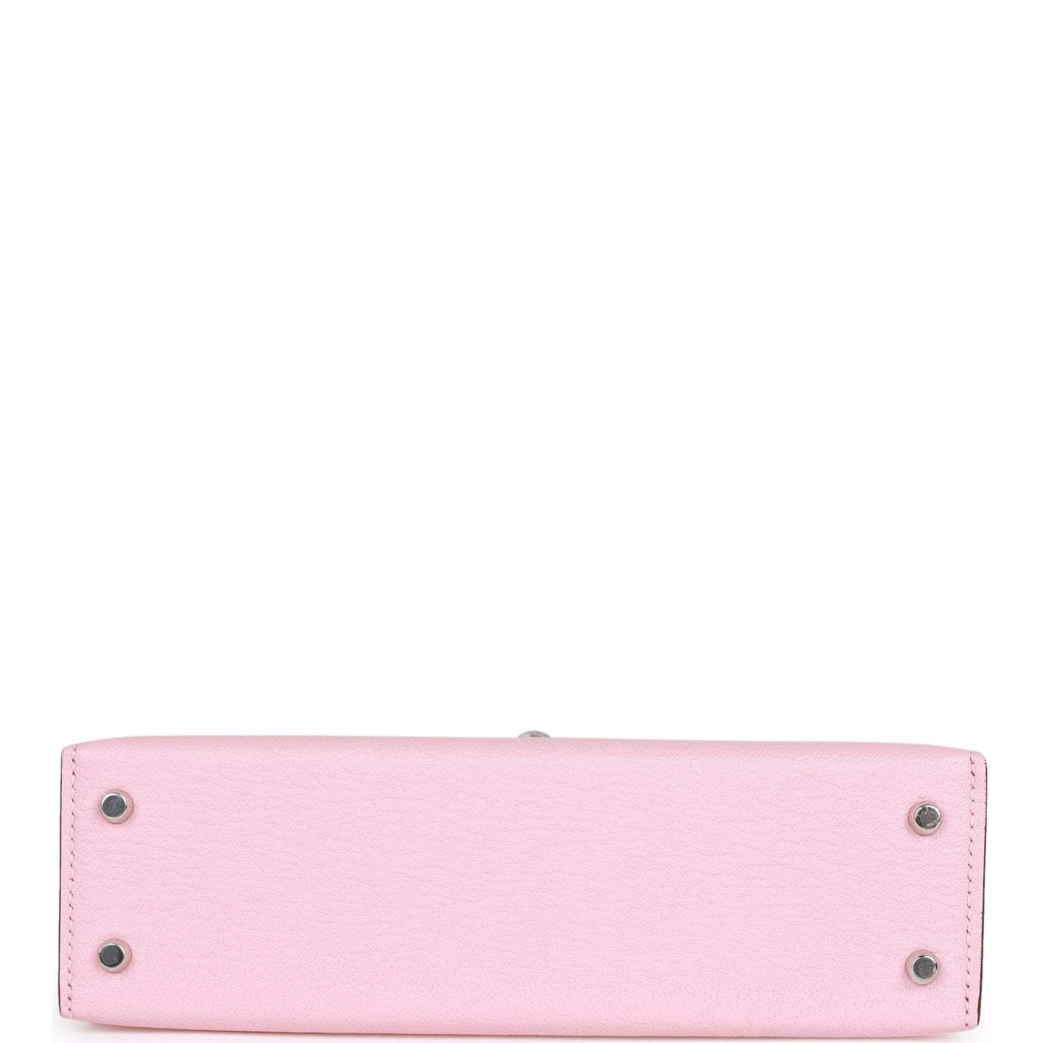 H Kelly Sellier 20 Rose Sakura Chevre Palladium Hardware