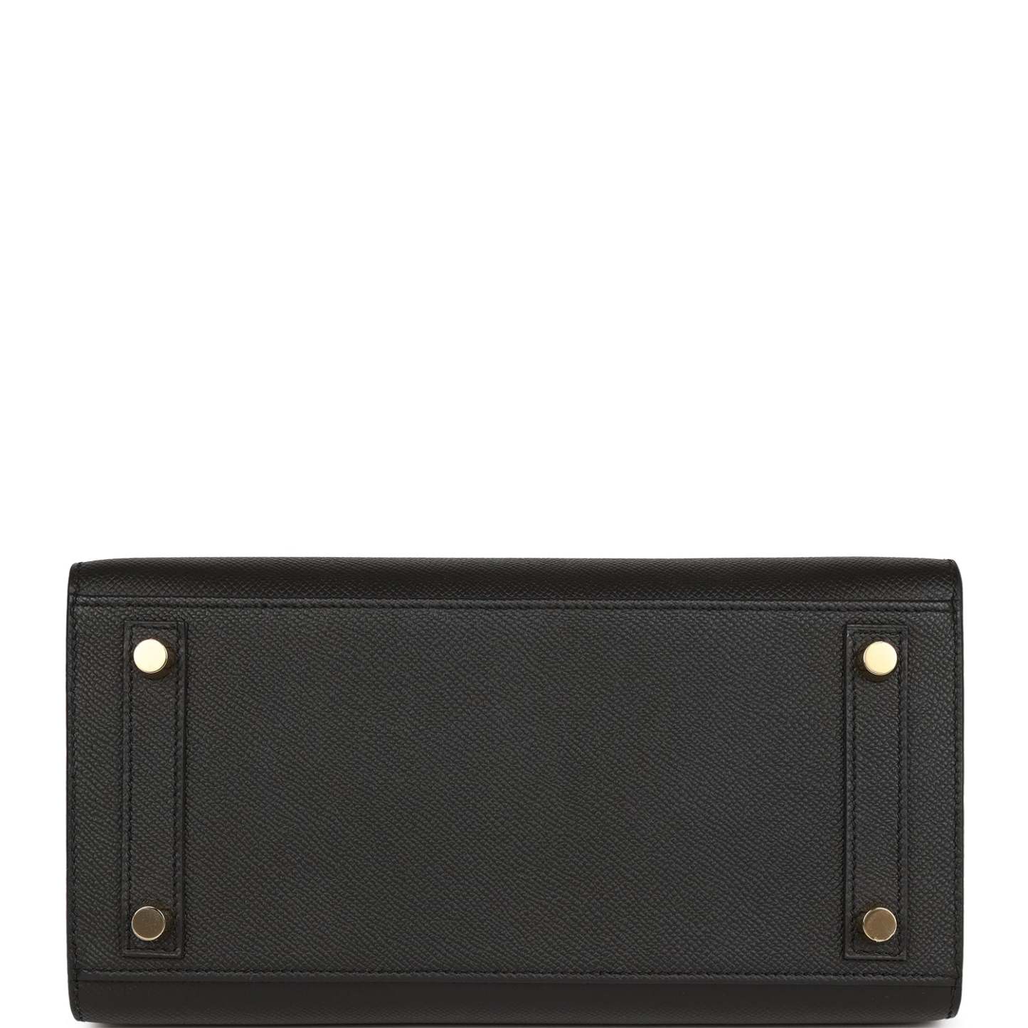 H Birkin Sellier 25 Black Epsom Gold Hardware