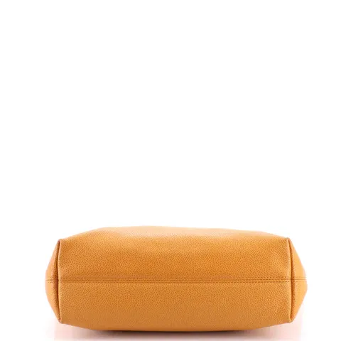 CC Vintage Open Tote Caviar Small