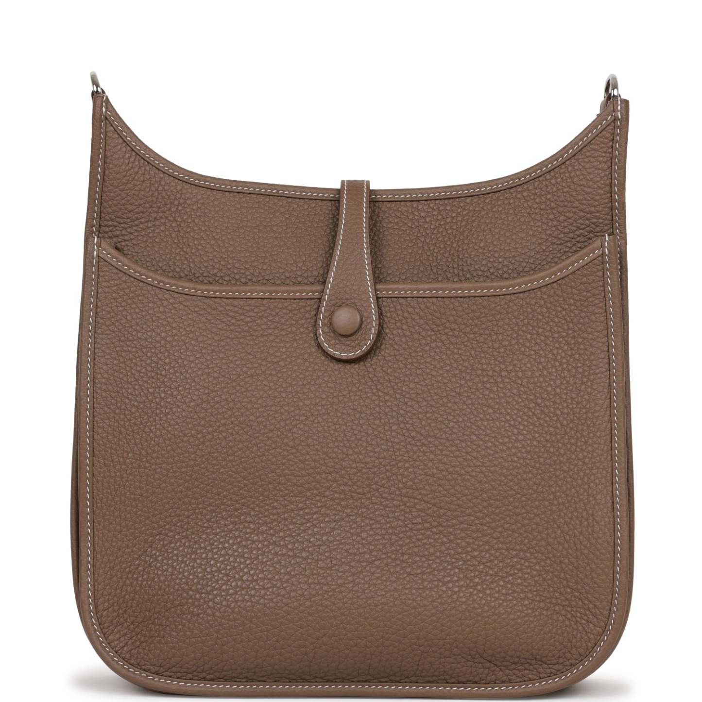 H Evelyne III PM Etoupe Clemence Palladium Hardware