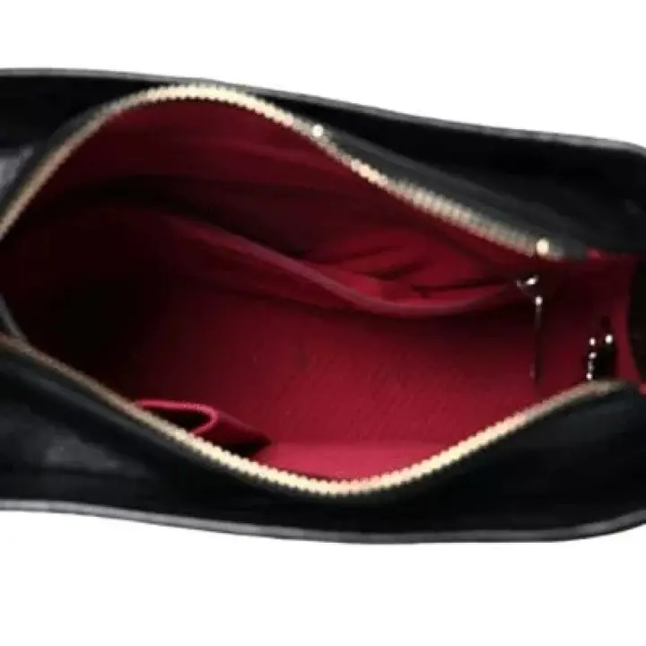 CC Aged Calfskin Quilted Small Gabrielle Hobo Black