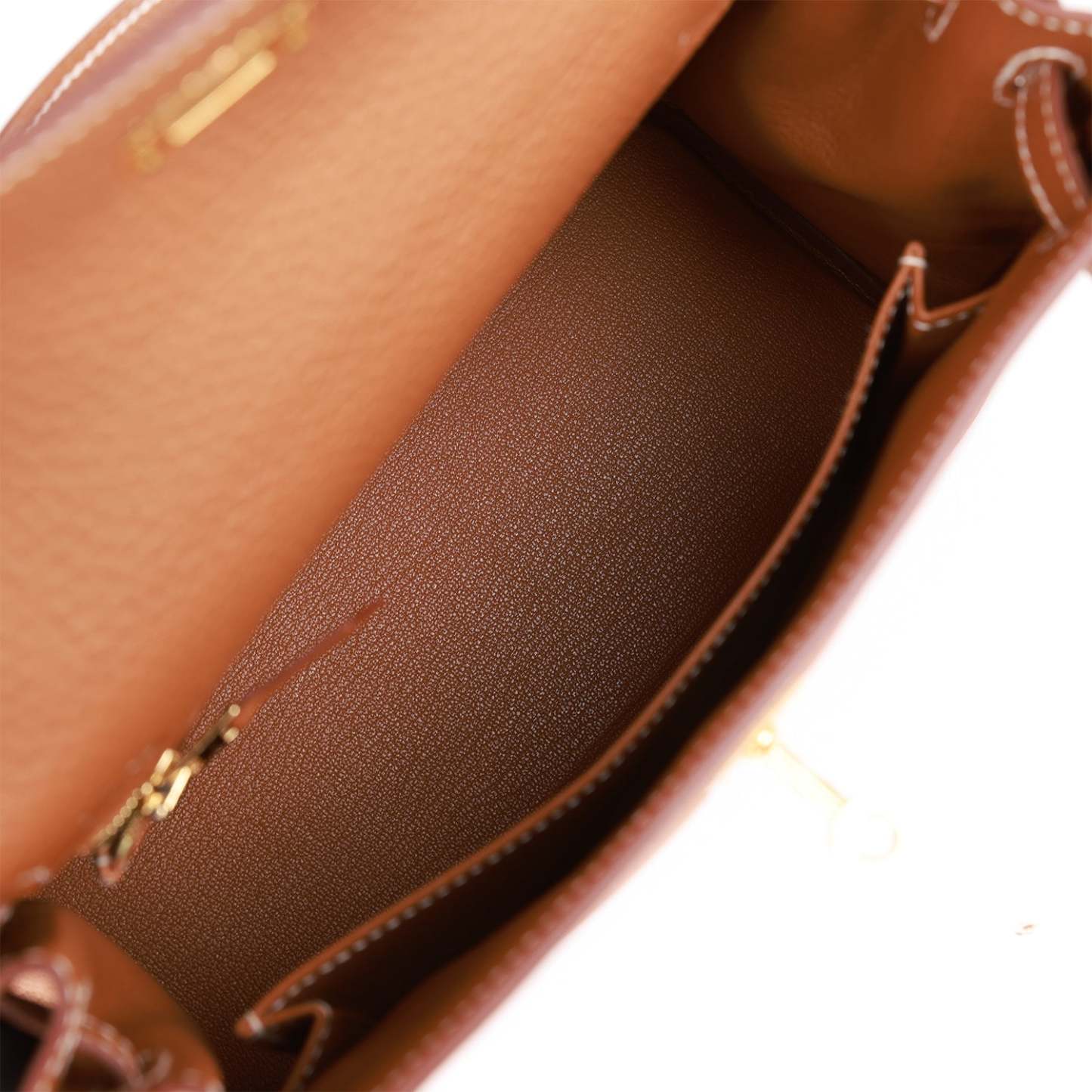 H Kelly Retourne 25 Gold Togo Gold Hardware