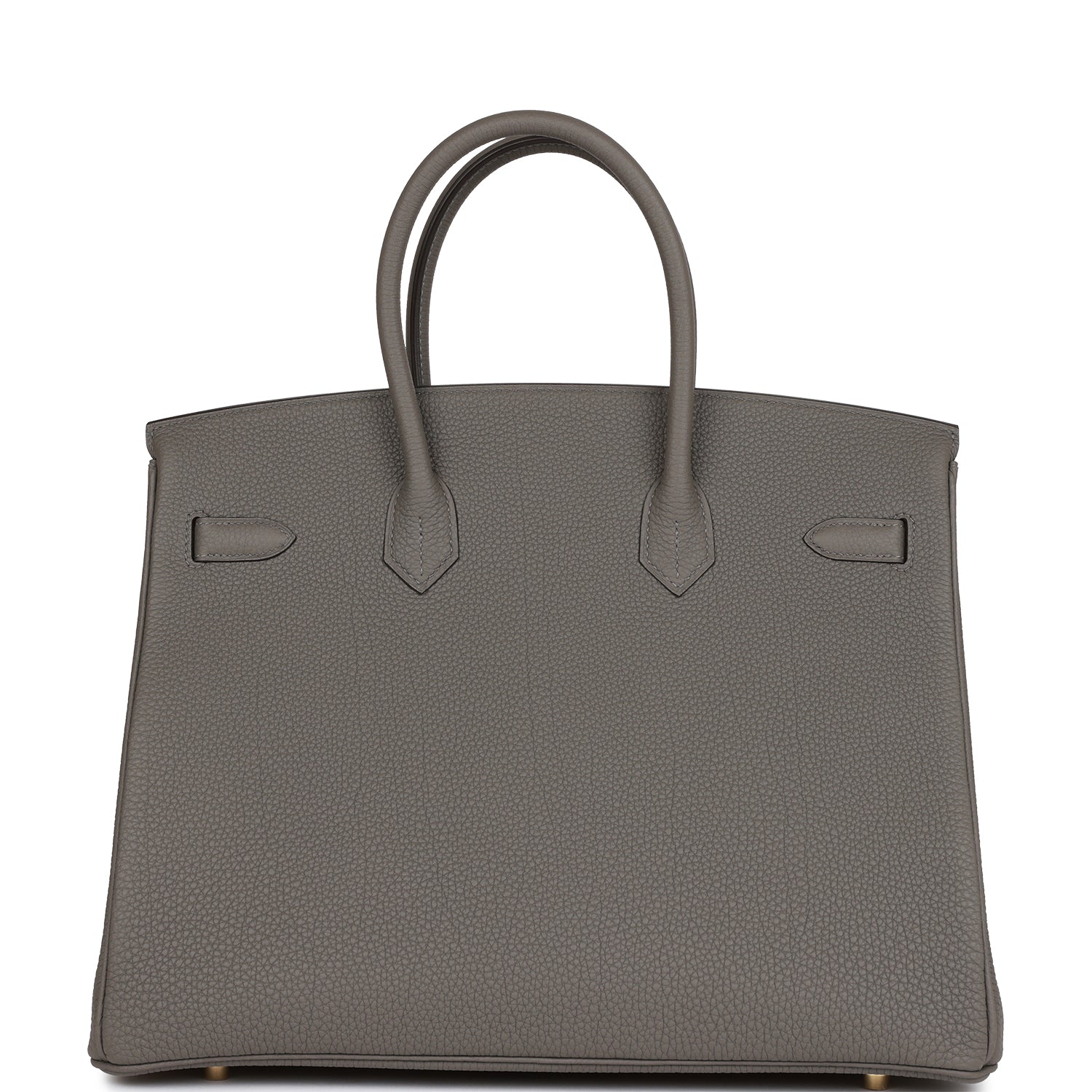 H Birkin 35 Gris Meyer Togo Gold Hardware
