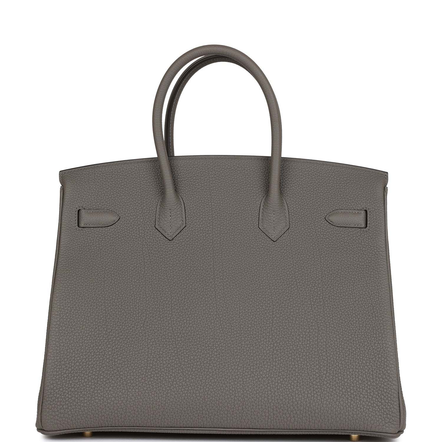 H Birkin 35 Gris Meyer Togo Gold Hardware
