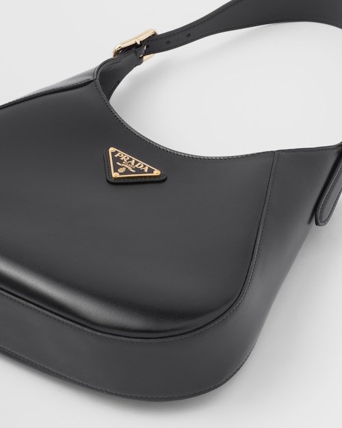 PP Leather shoulder bag - Black