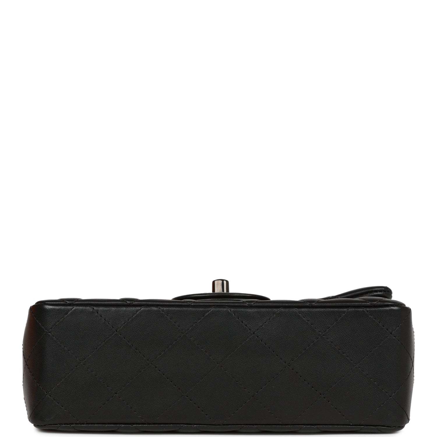 CC Mini Rectangular Flap Bag SO Black Lambskin Black Hardware for MR