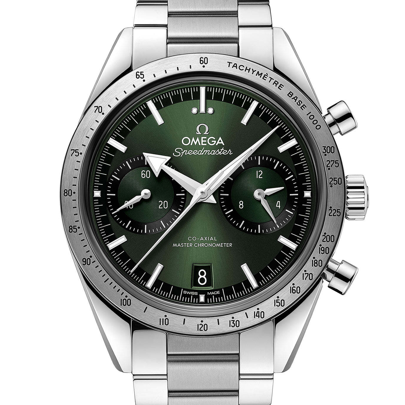 Omega New 2024, Speedmaster Moonphase, 332.10.41.51.10.001, box and papers