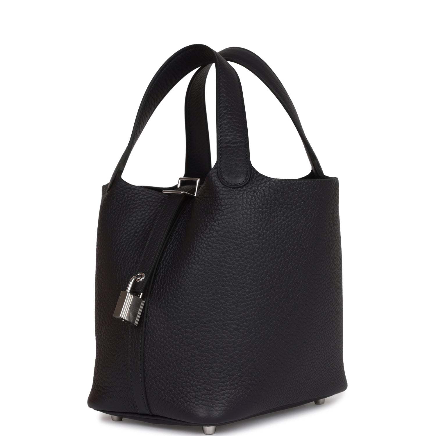 H Picotin Lock 18 Caban Clemence Palladium Hardware