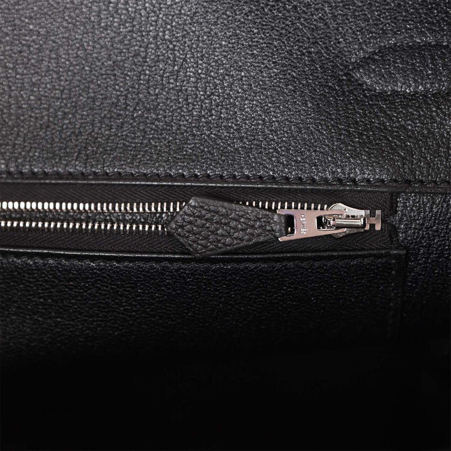 H Birkin 35 Black Togo Palladium Hardware