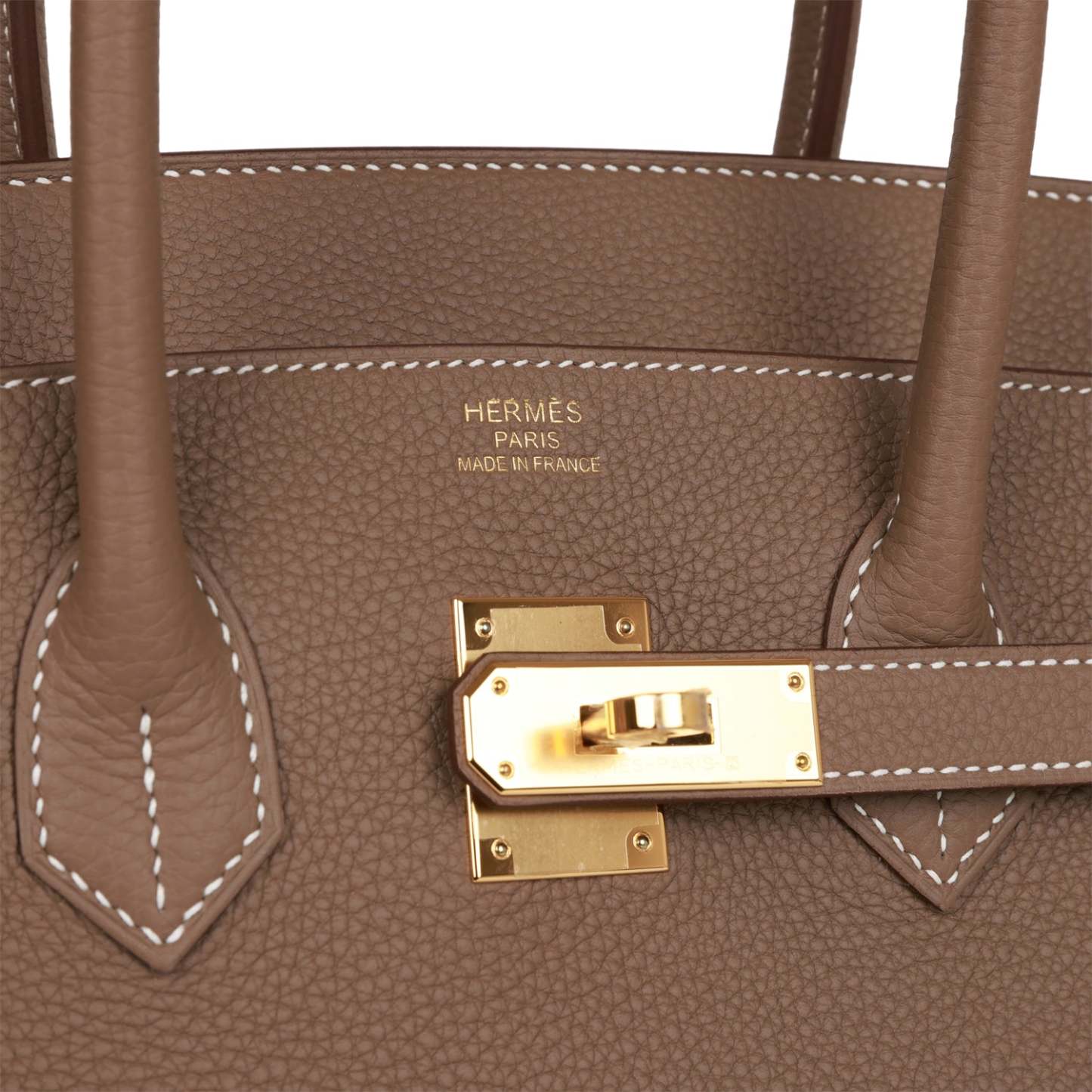 H Birkin 35 Etoupe Togo Gold Hardware
