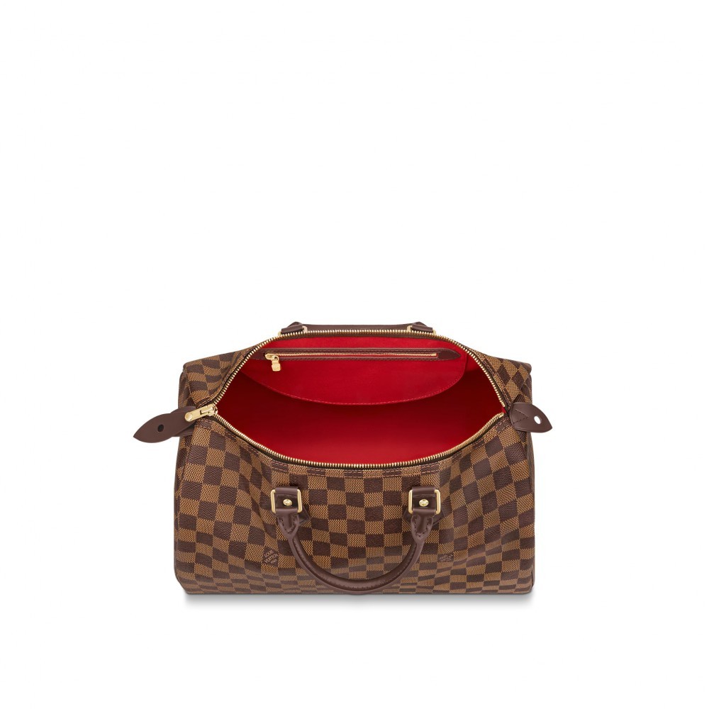 L-bag Damier Ebene Canvas Speedy 35 N41363