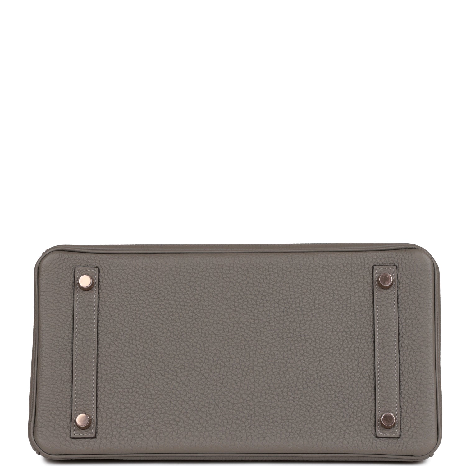 H Birkin 30 Gris Meyer Togo Rose Gold Hardware