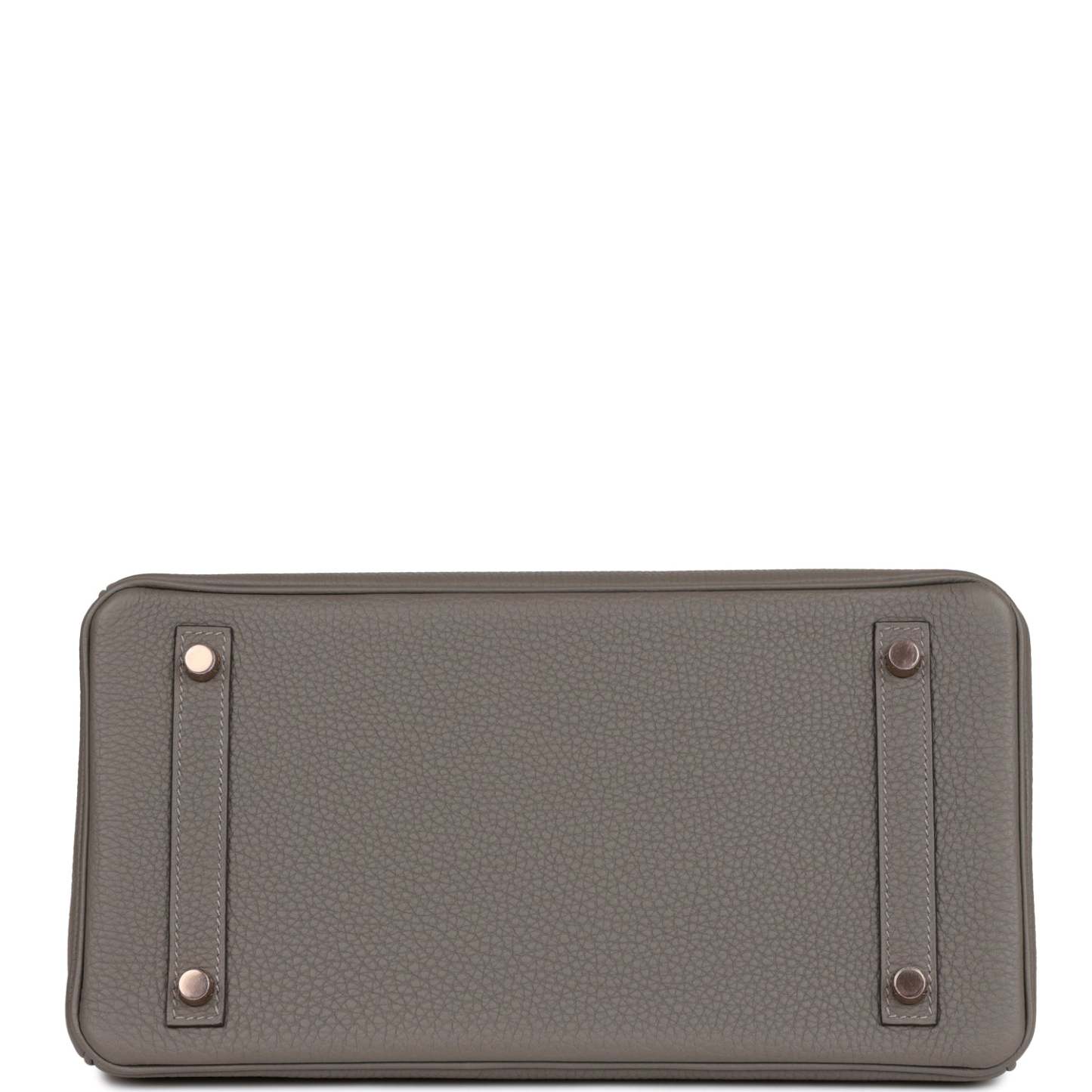 H Birkin 30 Gris Meyer Togo Rose Gold Hardware