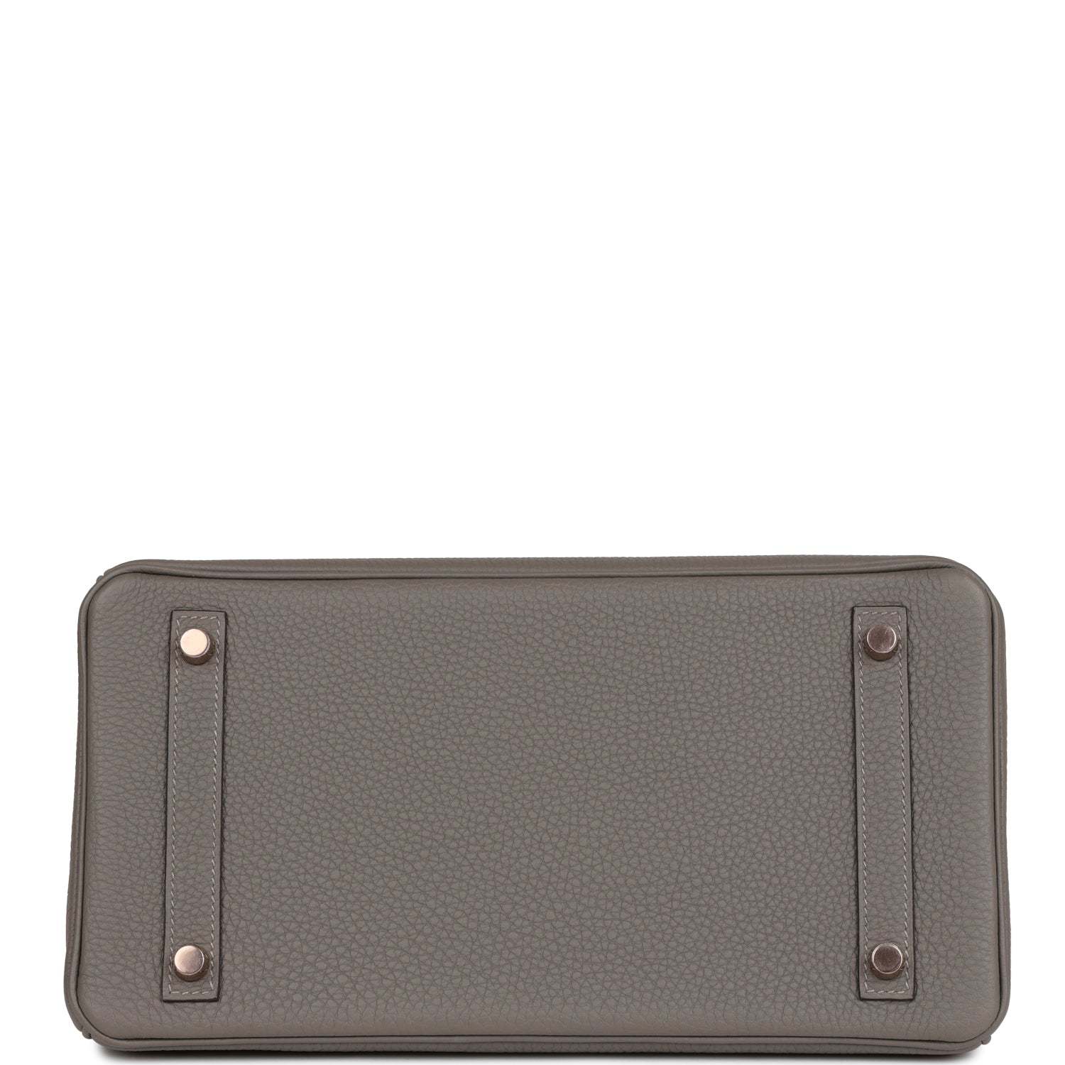 H Birkin 30 Gris Meyer Togo Rose Gold Hardware