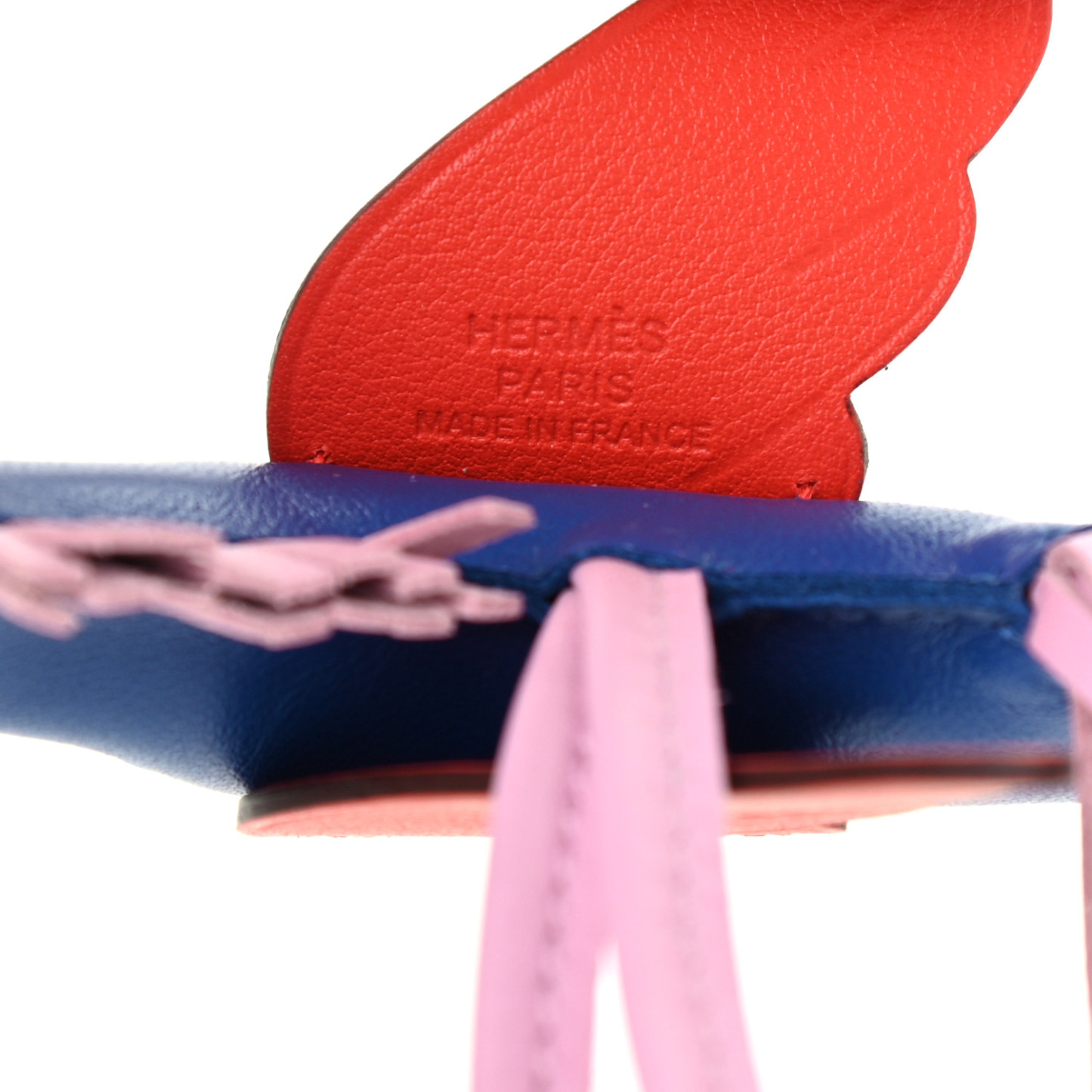 H Milo Lambskin Grigri Rodeo Pegase Horse Bag Charm PM Bleu France Mauve Syestre Capucine