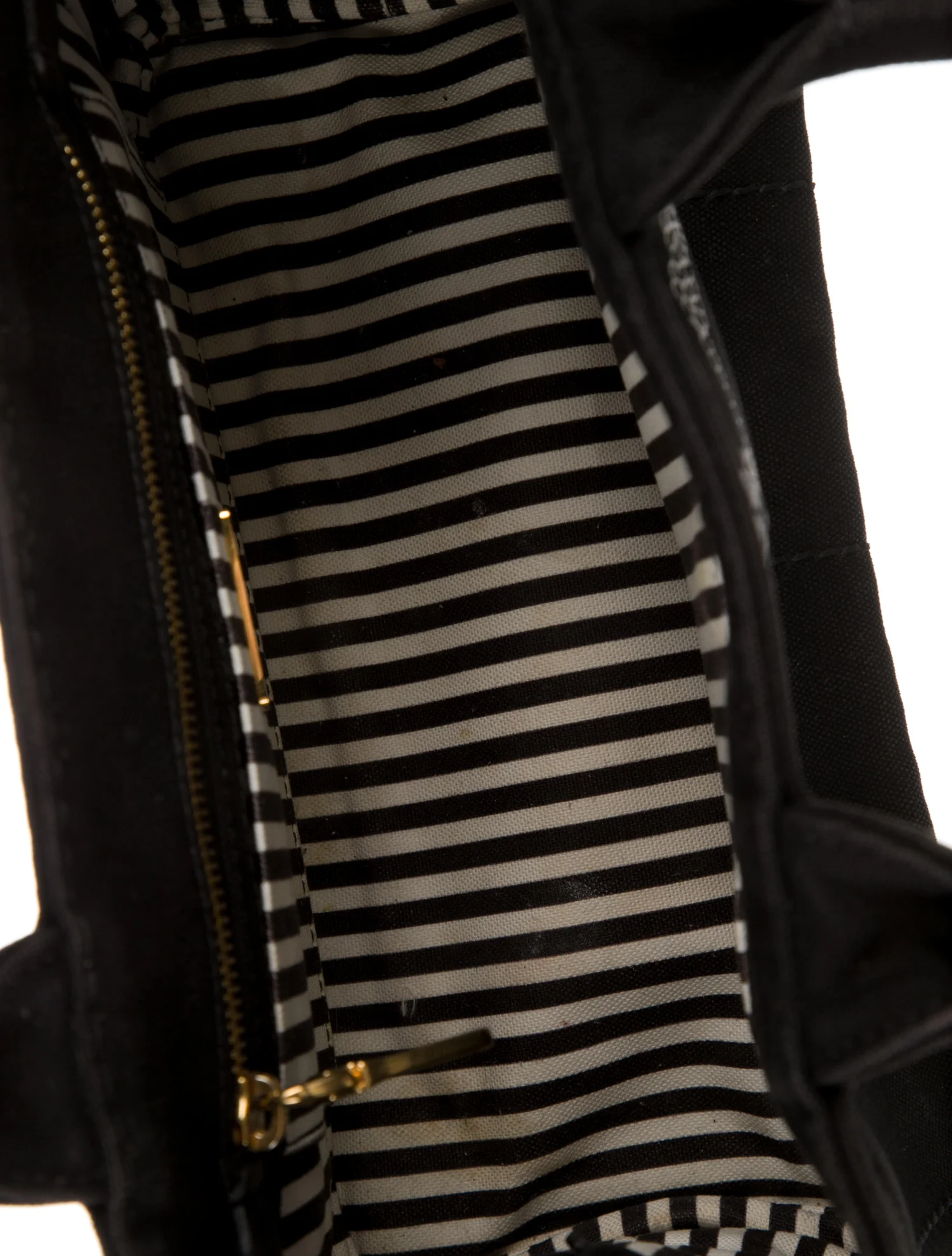 PP Small Cotton Canvas Tote in Black