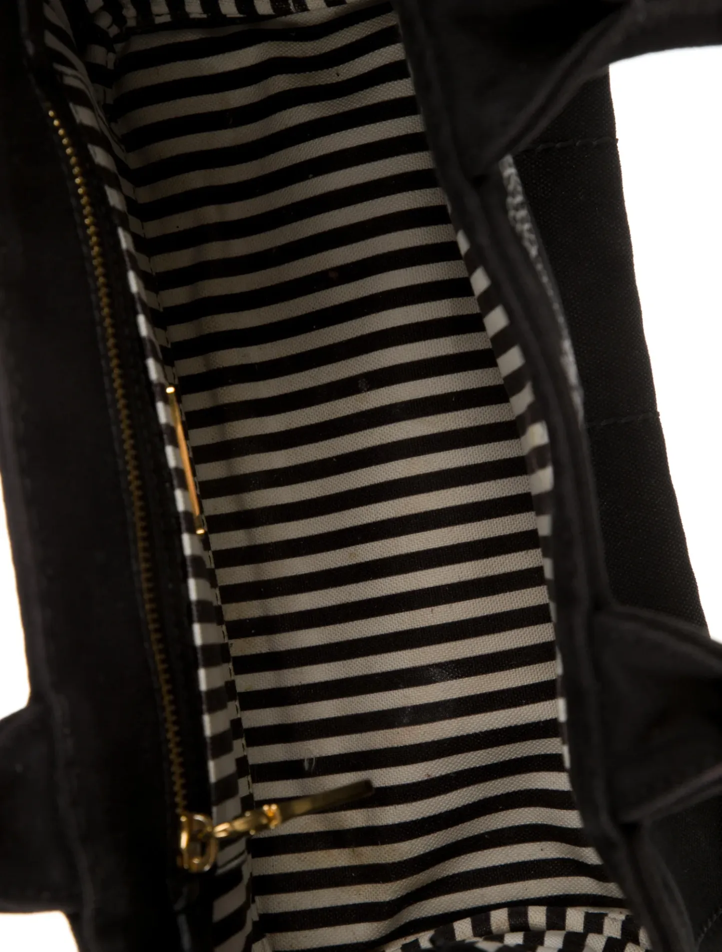 PP Small Cotton Canvas Tote in Black