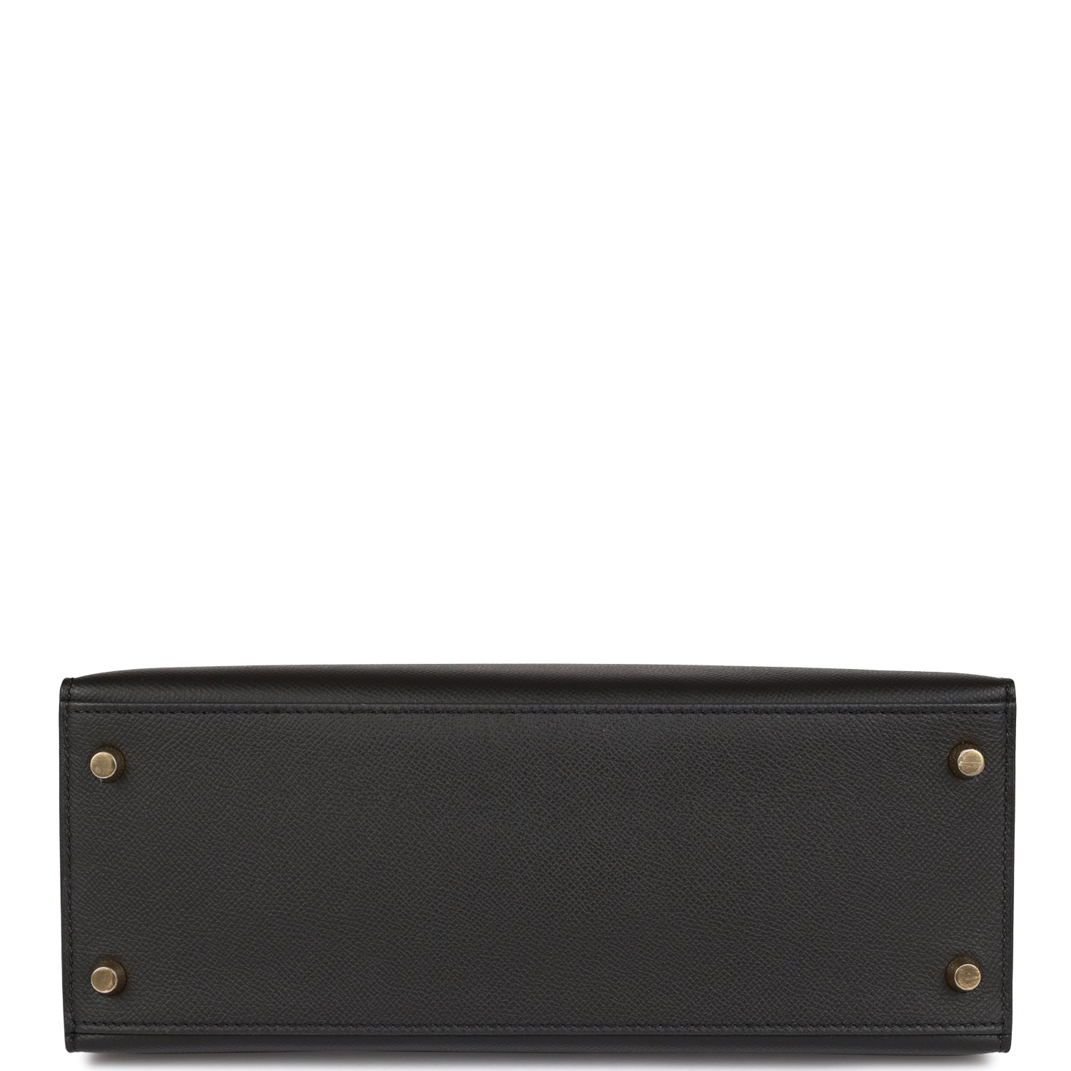 H Kelly Sellier 28 Black Epsom Gold Hardware