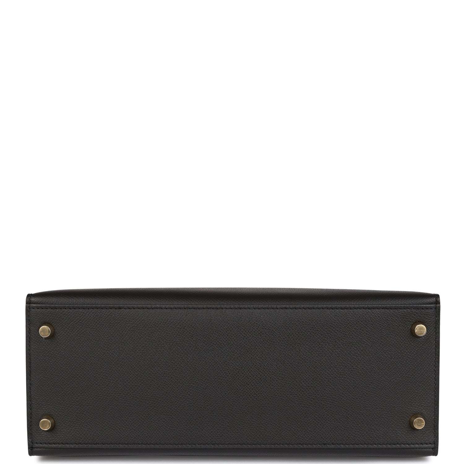 H Kelly Sellier 28 Black Epsom Gold Hardware
