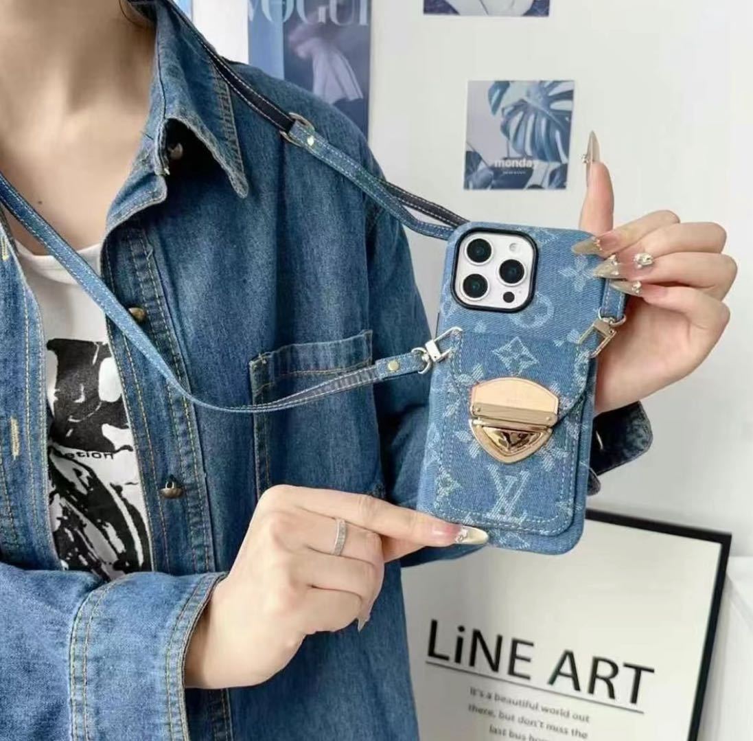 luxury-style-crossbody-magnetic-card-holder-iphone-case-7335