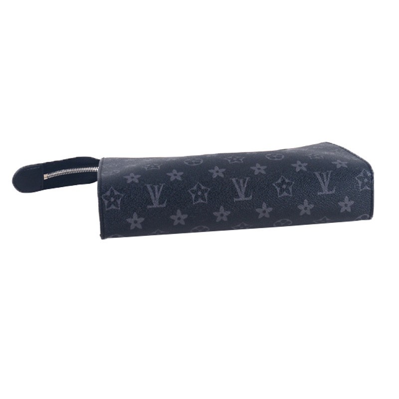 L-bag Monogram Clutches Black