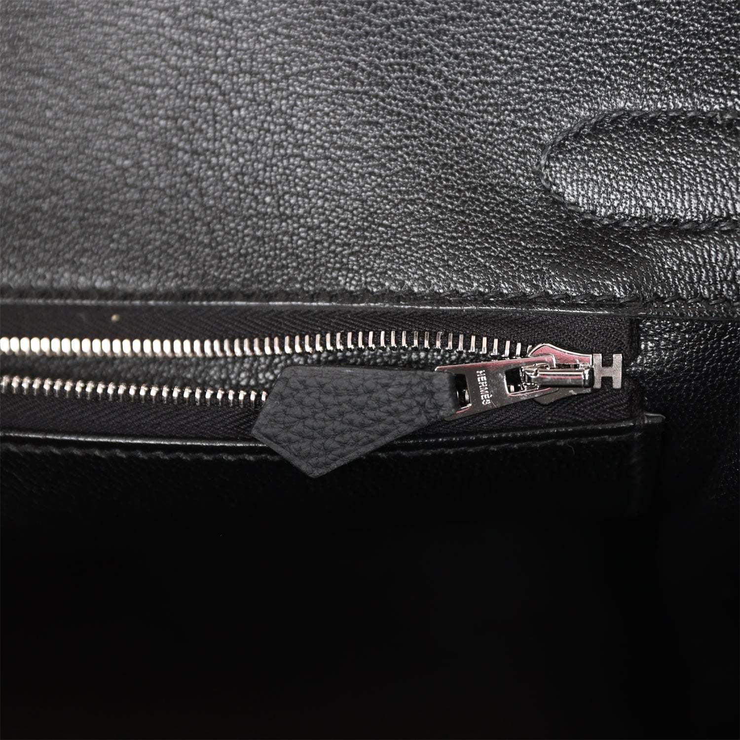 H Birkin 30 Black Togo Palladium Hardware