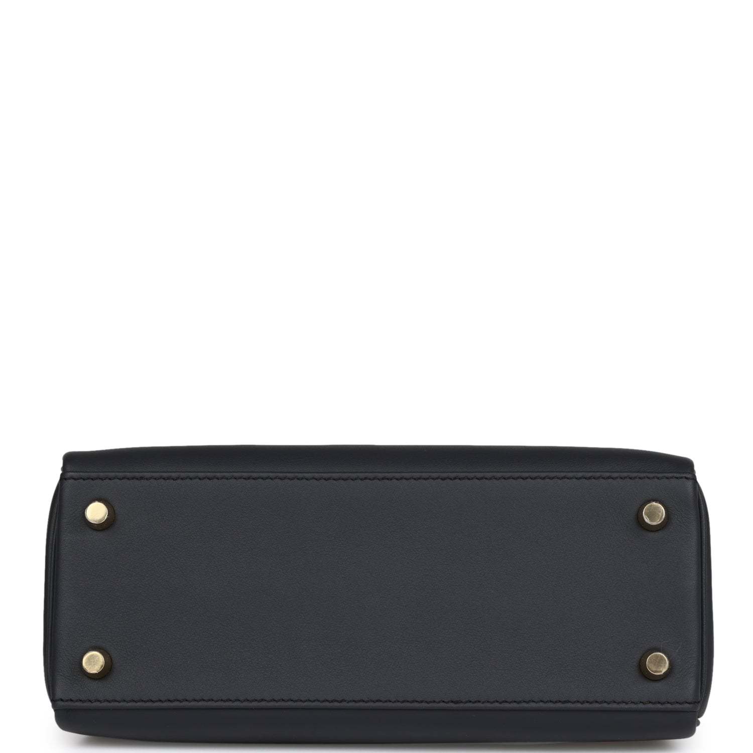 H Colormatic Kelly Retourne 25 Caban, Black and Chai Swift Gold Hardware